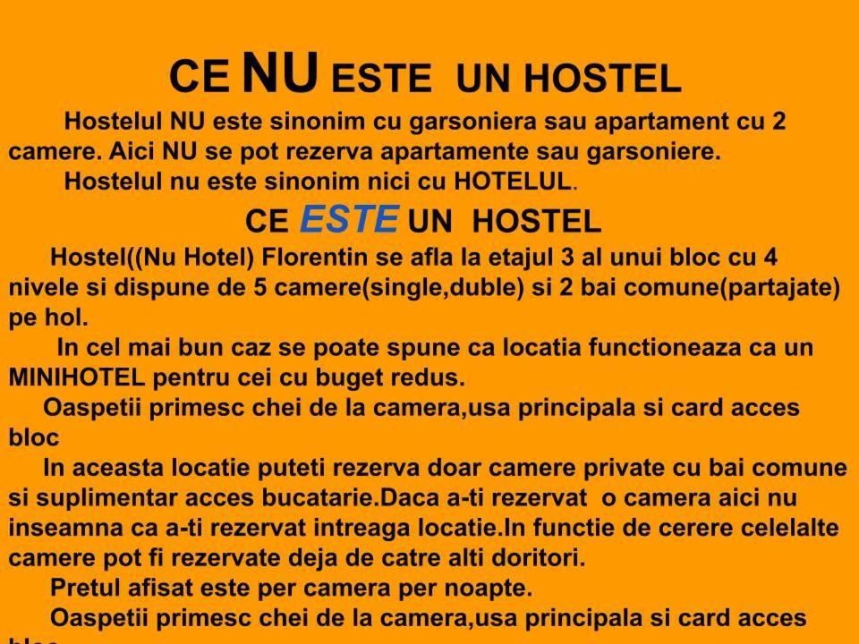 Hostel Florentin Camere Bai Comune Acces Bucatarie Cheap Rooms Smart Tv Netflix Constanta Kitchen And Laundry Machine Acces Fast Wifi ภายนอก รูปภาพ